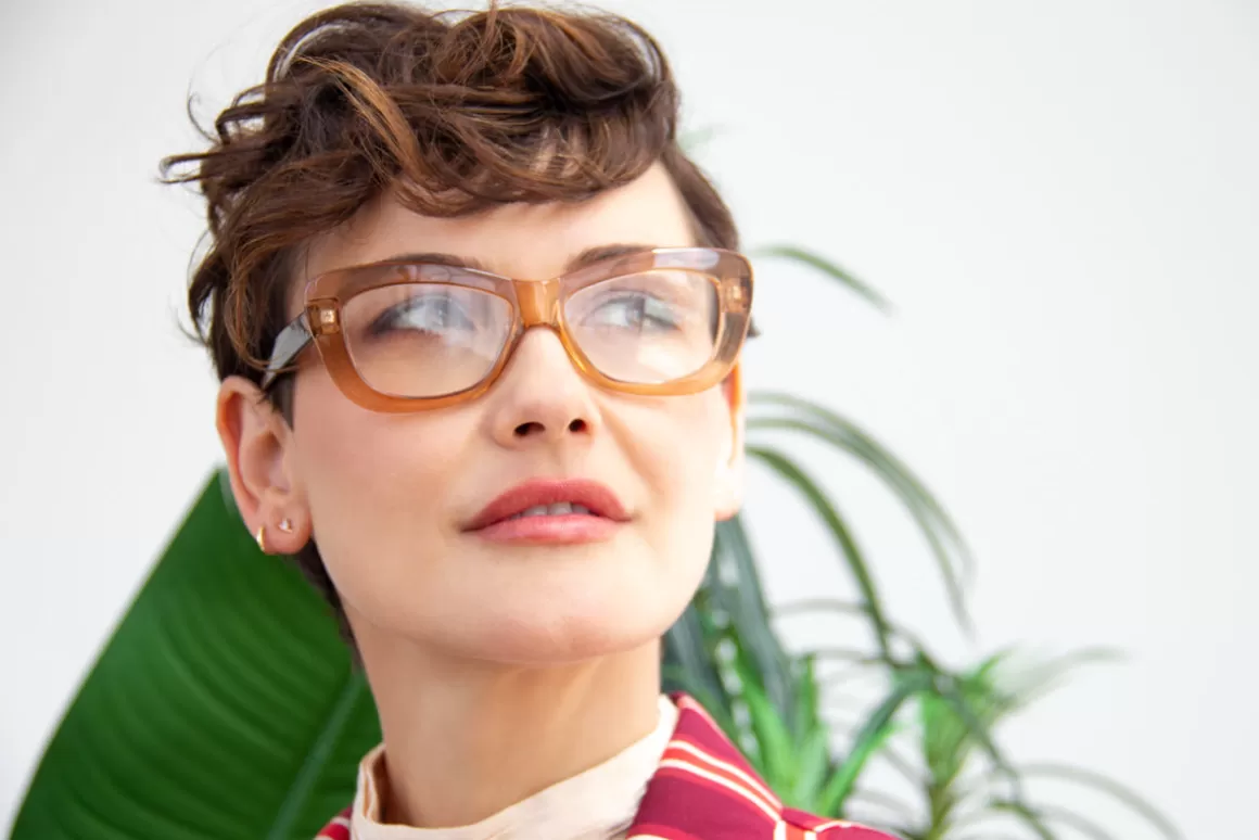 Women AJ Morgan Eyewear Crushed (Clear Lens)